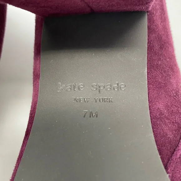 Kate Spade Alihandra Suede Ankle Boots - Picture 11 of 11